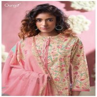 Ganga Ifrah S3427 Wholesale Cotton Printed With Embroidery Salwar Suits