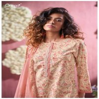 Ganga Ifrah S3427 Wholesale Cotton Printed With Embroidery Salwar Suits