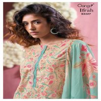 Ganga Ifrah S3427 Wholesale Cotton Printed With Embroidery Salwar Suits
