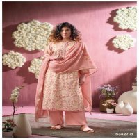 Ganga Ifrah S3427 Wholesale Cotton Printed With Embroidery Salwar Suits