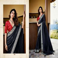 Shubh Shree Anupriya Wholesale Velvet Tusser Silk Party Wear Sarees