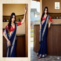 Shubh Shree Anupriya Wholesale Velvet Tusser Silk Party Wear Sarees