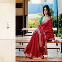 Shubh Shree Anupriya Wholesale Velvet Tusser Silk Party Wear Sarees