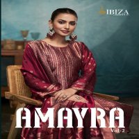 Ibiza Amayra Vol-2 Wholesale Pure Banglory Silk Jacquard With Handwork Salwar Suits