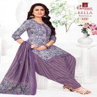 Ganpati Bella Patiyala Vol-6 Wholesale Pure Cotton Printed Dress Material