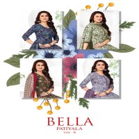 Ganpati Bella Patiyala Vol-6 Wholesale Pure Cotton Printed Dress Material