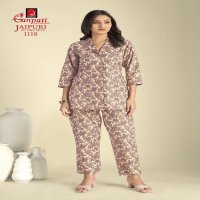 GANPATI COTTON JAIPURI CO-ORD VOL 11 FANCY CORD SET AMAZING DESIGNS TUNICS WITH PANT