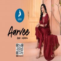 aarvee by kaya gaji silk fully stitch plus size salwar kameez online