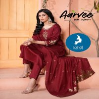aarvee by kaya gaji silk fully stitch plus size salwar kameez online