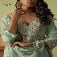 Alizeh Saadgi Vol-2 Wholesale Luxury Ethnic Wear Straight Salwar Kameez
