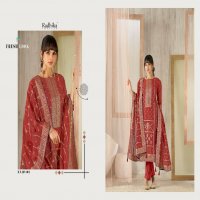 Radhika Azara Banarasi Adha Vol-4 Wholesale Cotton Jacquard With Work Dress Material
