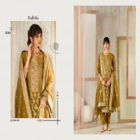 Radhika Azara Banarasi Adha Vol-4 Wholesale Cotton Jacquard With Work Dress Material