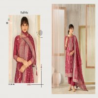 Radhika Azara Banarasi Adha Vol-4 Wholesale Cotton Jacquard With Work Dress Material