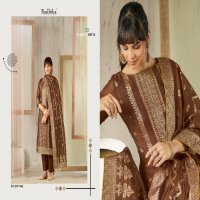 Radhika Azara Banarasi Adha Vol-4 Wholesale Cotton Jacquard With Work Dress Material