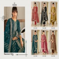 Radhika Azara Banarasi Adha Vol-4 Wholesale Cotton Jacquard With Work Dress Material