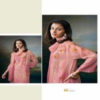 Ganga Aanvi Wholesale Cotton Linen Printed With Embroidery Salwar Suits