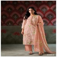 Ganga Darine S3409 Wholesale Cotton Printed With Embroidery Salwar Suits