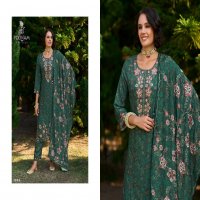 Poonam Glam Wholesale Muslin Digital Kurti With Pant And Dupatta