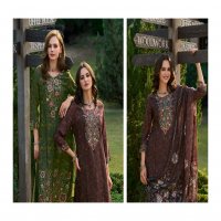 Poonam Glam Wholesale Muslin Digital Kurti With Pant And Dupatta