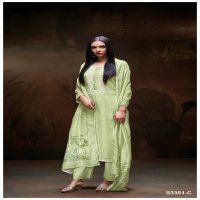 Ganga Kamry S3351 Wholesale Pure Mal Printed With Embroidery Salwar Suits