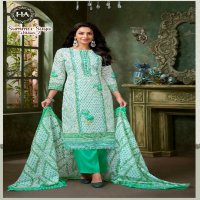 Harshit Summer Saga Vol-2 Wholesale Pure Cotton With Swarovski Diamond Work Dress Material