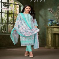 Harshit Summer Saga Vol-2 Wholesale Pure Cotton With Swarovski Diamond Work Dress Material