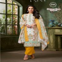 Harshit Summer Saga Vol-2 Wholesale Pure Cotton With Swarovski Diamond Work Dress Material