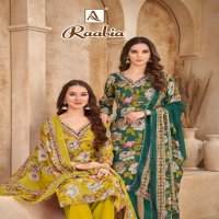 Alok Raabia Wholesale Pure Viscose Muslin With Handwork Dress Material