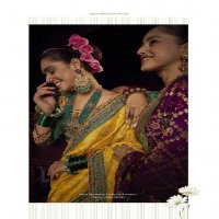 Kira Creations Kimayra Wholesale Pure Viscose Dola With Handwork Designer Sarees