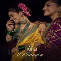Kira Creations Kimayra Wholesale Pure Viscose Dola With Handwork Designer Sarees