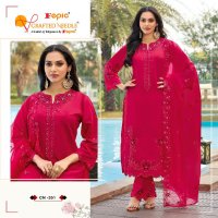 Fepic Crafted Needle CN-351 Wholesale Readymade Indian Pakistani Suits