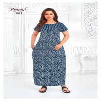 Pranjul Pragati Nighties Vol-10 Wholesale Nighties Catalogue