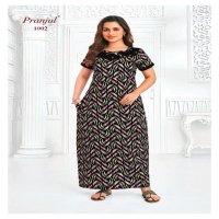 Pranjul Pragati Nighties Vol-10 Wholesale Nighties Catalogue