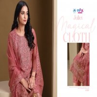 Vipul Juliet Wholesale Chiffon Fabrics Straight Cut Salwar Kameez