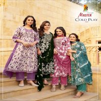 Master Cold Play Wholesale Kali With Pocket Readymade Suits Catalog