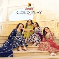 Master Cold Play Wholesale Kali With Pocket Readymade Suits Catalog