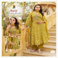 Master Cold Play Wholesale Kali With Pocket Readymade Suits Catalog