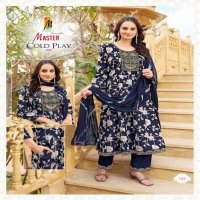 Master Cold Play Wholesale Kali With Pocket Readymade Suits Catalog