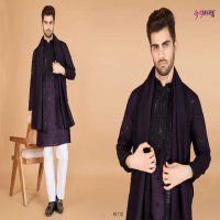 Shubhvastra Raj Vastra Wholesale Embroidered Mens Kurta With Dupatta