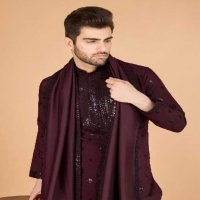 Shubhvastra Raj Vastra Wholesale Embroidered Mens Kurta With Dupatta