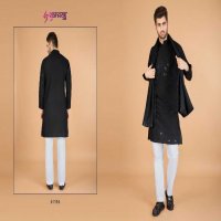 Shubhvastra Raj Vastra Wholesale Embroidered Mens Kurta With Dupatta