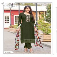 Wooglee Ehsaas Wholesale Viscose Weaving Top With Pant And Dupatta