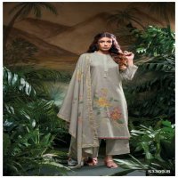 Ganga Kasia S3309 Wholesale Cotton Jacquard With Work Salwar Suits