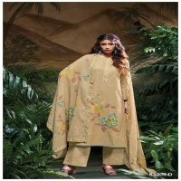Ganga Kasia S3309 Wholesale Cotton Jacquard With Work Salwar Suits