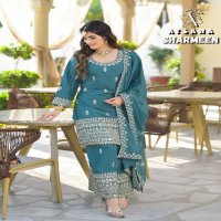 Afsana Sharmeen Vol-2 Wholesale Readymade Pakistani Style Suits Combo