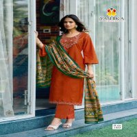 Yashika Shanaya Wholesale Patch Work And Daman Work Dress Material