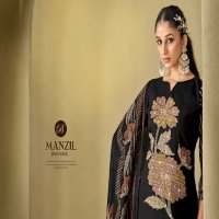 Belliza Manzil Wholesale Pure Viscose Reyon With Handwork Dress Material