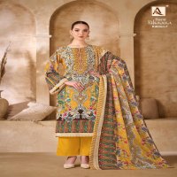 alok rihaana vol 7 cambric cotton model pakistani print dress material online