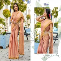 sethnic lifestyle royalika borcade silk attractive look saree online