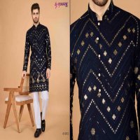 Shubhvastra Heritage Vastra Wholesale New Exclusive Festival Wear Embroidered Kurta